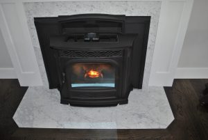 Carara Marble Fireplace