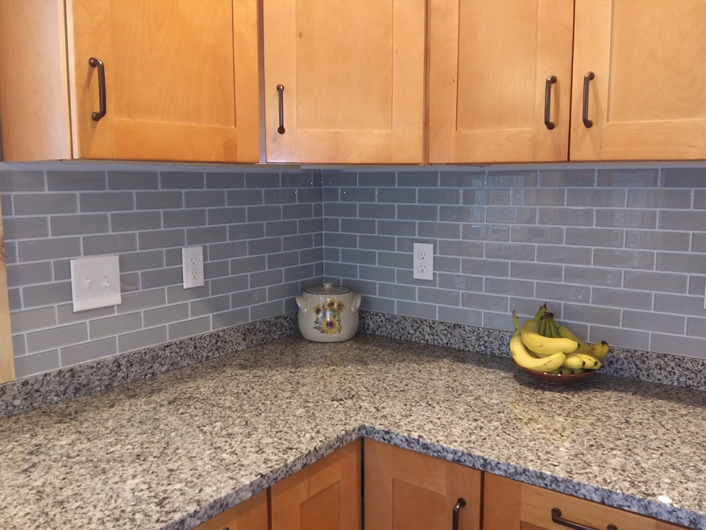 Home » Project » Azul Platino Granite Countertops in Washington, NH